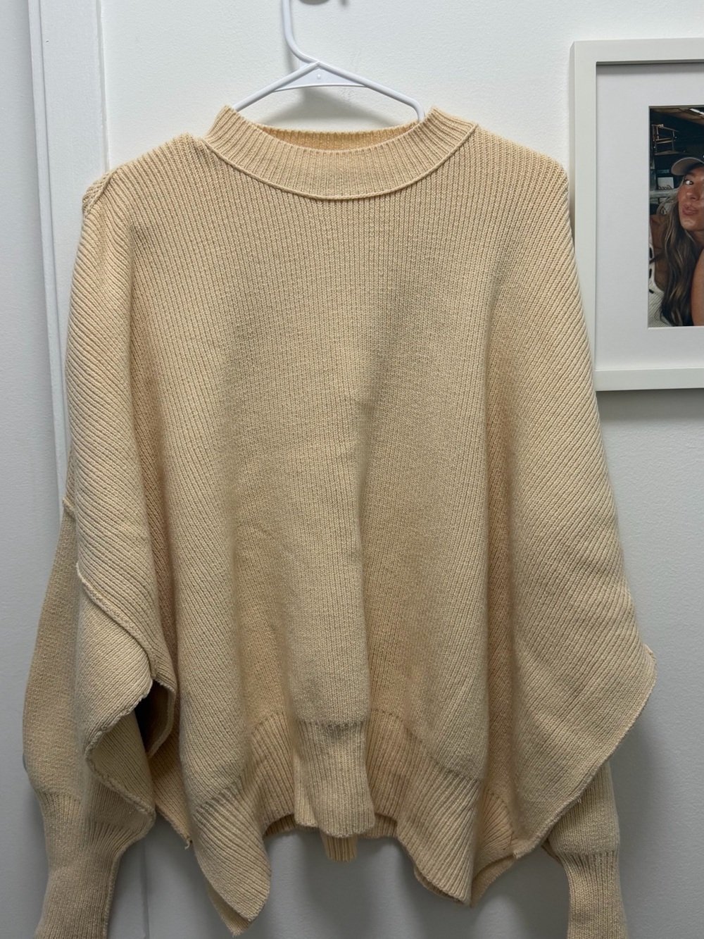 Free People Easy Street cream sweater